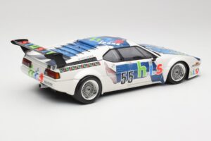 BMW M1 Cassani Racing Team #55 M. Winkelhock Procar Series 1979 Minichamps 1:18 180802955 Metal - imagem 3 de 8