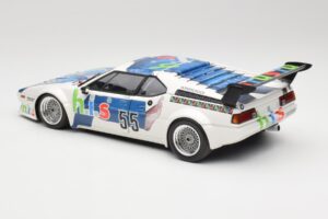 BMW M1 Cassani Racing Team #55 M. Winkelhock Procar Series 1979 Minichamps 1:18 180802955 Metal - imagem 7 de 8