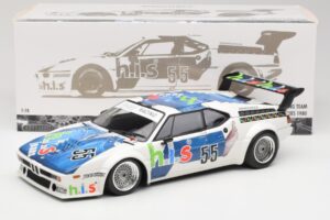 BMW M1 Cassani Racing Team #55 M. Winkelhock Procar Series 1979 Minichamps 1:18 180802955 Metal - imagem 8 de 8