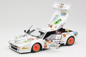 BMW M1 #83 Danner Bayern C. Danner / L. Oberndorfer 24 Hours of Le Mans 1981 Minichamps 1:18 80430306592 Metal - imagem 2 de 8