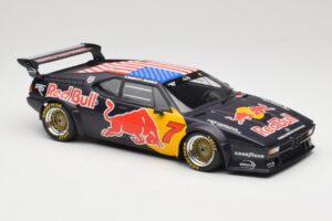 BMW M1 Group B Team Red Bull #7 D. Quester / A. Riccitelli Class Winners HSR Daytona Classic 2017 Minichamps 1:18 155172907 M - imagem 4 de 6