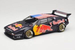 BMW M1 Group B Team Red Bull #7 D. Quester / A. Riccitelli Class Winners HSR Daytona Classic 2017 Minichamps 1:18 155172907 M