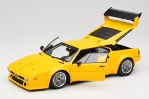BMW M1 Amarelo Minichamps 1:18 180792998 Metal - imagem 2 de 8