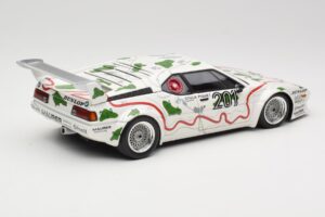 BMW M1 Procar #201 BMW Motorsport H. Stuck / N. Piquet 1000km Nürburgring 1980 Minichamps 1:18 180802901 Metal - imagem 3 de 8