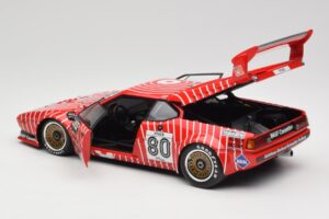 BMW M1 Procar #80 GS Sport H-J. Stuck Procar Series 1980 Minichamps 1:18 180802988 Metal - imagem 5 de 8