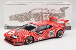 BMW M1 Procar #80 GS Sport H-J. Stuck Procar Series 1980 Minichamps 1:18 180802988 Metal - imagem 8 de 8