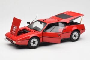 BMW M1 Vermelho Norev 1:18 183220 Metal - imagem 2 de 8