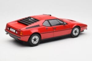 BMW M1 Vermelho Norev 1:18 183220 Metal - imagem 3 de 8