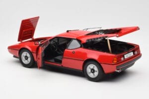 BMW M1 Vermelho Norev 1:18 183220 Metal - imagem 5 de 8