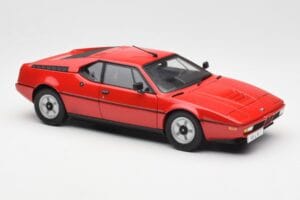 BMW M1 Vermelho Norev 1:18 183220 Metal - imagem 6 de 8