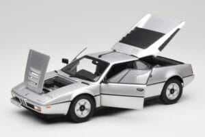BMW M1 Prata Metálico Norev 1:18 183226 Metal - imagem 2 de 8