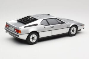 BMW M1 Prata Metálico Norev 1:18 183226 Metal - imagem 3 de 8