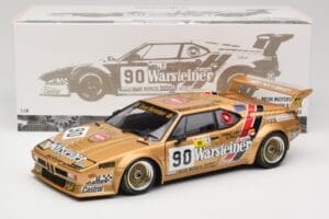 BMW M1 #90 Warsteiner C. Pallavicini / L. von Bayern 24 Hours of Le Mans 1983 Minichamps 1:18 180832990 Metal - imagem 8 de 8
