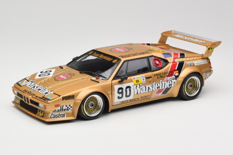 BMW M1 #90 Warsteiner C. Pallavicini / L. von Bayern 24 Hours of Le Mans 1983 Minichamps 1:18 180832990 Metal