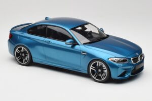BMW M2 F87 Blue Metallic Minichamps 1:18 155026101 Metal - imagem 4 de 6