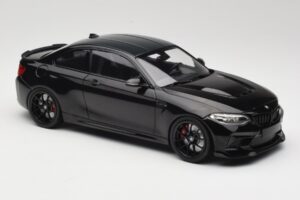 BMW M2 CS F87 Preto Metallic com jantes pretas Minichamps 1:18 155021026 Metal - imagem 4 de 6