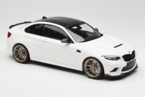 BMW M2 F87 CS Alpine White Jantes Douradas Minichamps 1:18 155021020 Metal - imagem 4 de 6