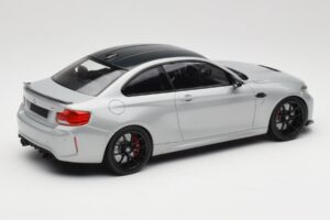 BMW M2 F87 CS Hockenheim Silver Jantes Pretas Minichamps 1:18 155021024 Metal - imagem 2 de 6