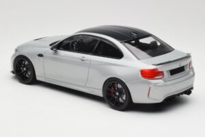 BMW M2 F87 CS Hockenheim Silver Jantes Pretas Minichamps 1:18 155021024 Metal - imagem 5 de 6