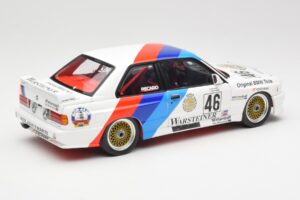 BMW M3 E30 #46 R. Ravaglia / E. Pirro WTCC Calder Park 1987 Minichamps 1:18 180872046-O Metal - imagem 3 de 8