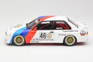BMW M3 E30 #46 R. Ravaglia / E. Pirro WTCC Calder Park 1987 Minichamps 1:18 180872046-O Metal - imagem 4 de 8
