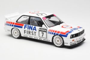 BMW M3 E30 #7 Fina J. Cecotto DTM 1992 AUTOart 1:18 89246 Metal - imagem 5 de 7