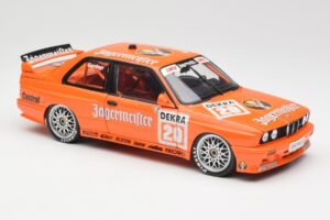 BMW M3 E30 #20 Jagermeister W. Gardner DTM 1992 Minichamps 1:18 180922020-O Metal - imagem 6 de 8