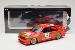 BMW M3 E30 #3 R. Ravaglia Winner Guia Race Macau 1987 Minichamps 1:18 155872003 Metal - imagem 6 de 6