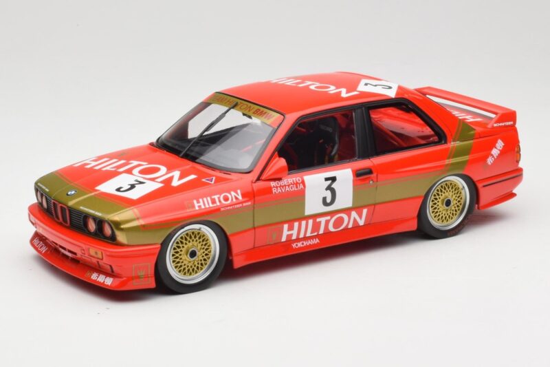 BMW M3 E30 #3 R. Ravaglia Winner Guia Race Macau 1987 Minichamps 1:18 155872003 Metal