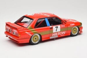BMW M3 E30 #7 D. Quester 2nd Place Guia Race Macau 1987 Minichamps 1:18 155872007 Metal - imagem 2 de 6
