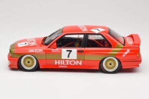 BMW M3 E30 #7 D. Quester 2nd Place Guia Race Macau 1987 Minichamps 1:18 155872007 Metal - imagem 3 de 6