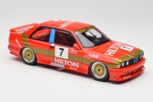 BMW M3 E30 #7 D. Quester 2nd Place Guia Race Macau 1987 Minichamps 1:18 155872007 Metal - imagem 4 de 6