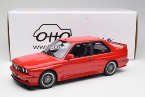 BMW M3 E30 Sport Evolution Vermelho Otto 1:12 G033 Resina - imagem 6 de 6