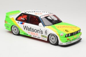 BMW M3 E30 Team Schnitzer #6 E. Pirro Winner Macau Guia Race 1991 Minichamps 1:18 155912006 Metal - imagem 4 de 6