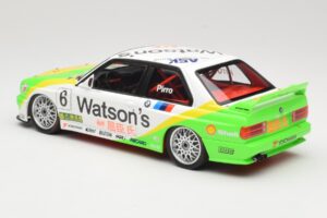 BMW M3 E30 Team Schnitzer #6 E. Pirro Winner Macau Guia Race 1991 Minichamps 1:18 155912006 Metal - imagem 5 de 6
