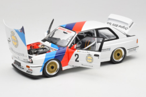 BMW M3 E30 Warsteiner #2 E. van de Poele DTM Champion 1987 Minichamps 1:18 80430396026-O1 Metal - imagem 2 de 9