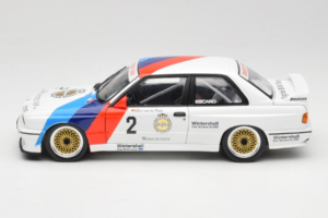BMW M3 E30 Warsteiner #2 E. van de Poele DTM Champion 1987 Minichamps 1:18 80430396026-O1 Metal - imagem 4 de 9