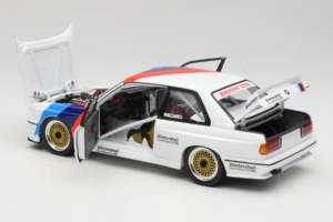 BMW M3 E30 Warsteiner #2 E. van de Poele DTM Champion 1987 Minichamps 1:18 80430396026-O1 Metal - imagem 5 de 9