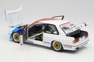 BMW M3 E30 #2 Warsteiner E. van de Poele DTM Champion 1987 Minichamps 1:18 80430396026-O Metal - imagem 5 de 8