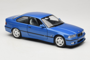 BMW M3 E36 Blue Metallic UT Models 1:18 20467 Metal - imagem 6 de 8