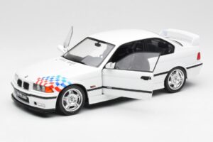 BMW M3 E36 Lightweight Branco Solido 1:18 S1803903 Metal - imagem 2 de 8