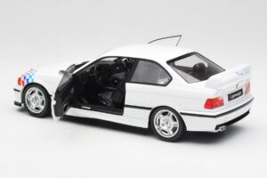 BMW M3 E36 Lightweight Branco Solido 1:18 S1803903 Metal - imagem 5 de 8