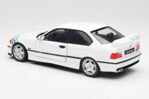 BMW M3 E36 Lightweight Branco Solido 1:18 S1803903 Metal - imagem 7 de 8