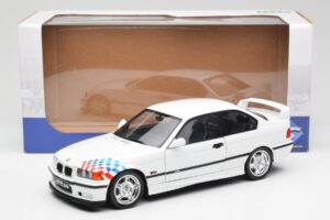 BMW M3 E36 Lightweight Branco Solido 1:18 S1803903 Metal - imagem 8 de 8