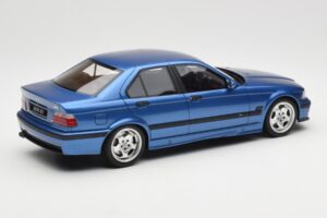 BMW M3 E36 Sedan Azul Otto 1:18 OT1082 Resina - imagem 2 de 6