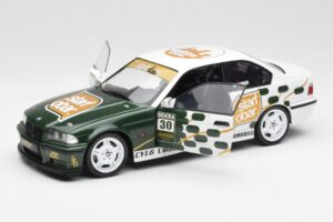 BMW M3 E36 Strafo Tic Tac Branco Solido 1:18 S1803906 Metal - imagem 2 de 8