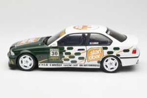 BMW M3 E36 Strafo Tic Tac Branco Solido 1:18 S1803906 Metal - imagem 4 de 8