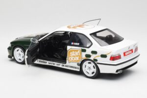 BMW M3 E36 Strafo Tic Tac Branco Solido 1:18 S1803906 Metal - imagem 5 de 8