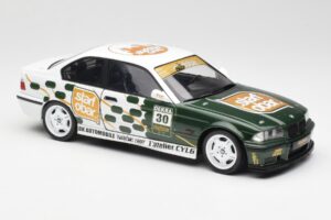 BMW M3 E36 Strafo Tic Tac Branco Solido 1:18 S1803906 Metal - imagem 6 de 8