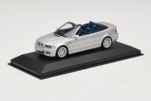 BMW M3 E46 Cabriolet Prata Minichamps 1:43 80420024430-R1 Metal - imagem 2 de 5